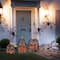 35" Black LED Jack-O-Lantern Halloween Garden Stakes